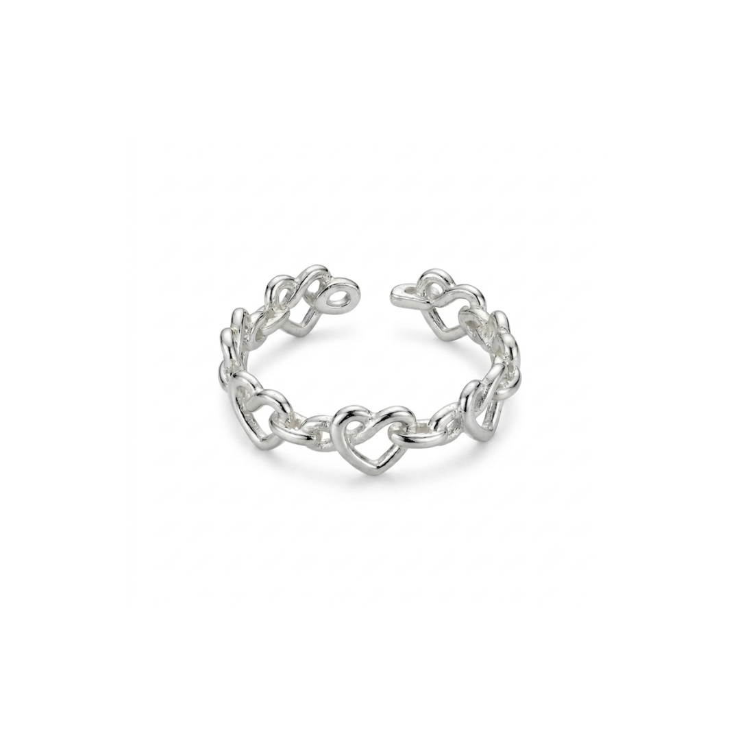 Heart Silver Ring