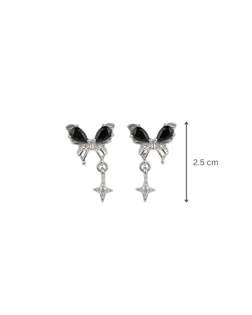 Butterfly Silver Earrings