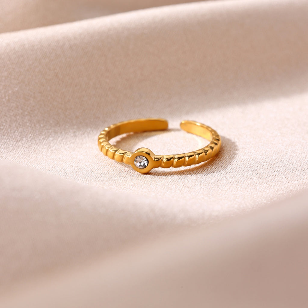 Stone Adjustable Ring