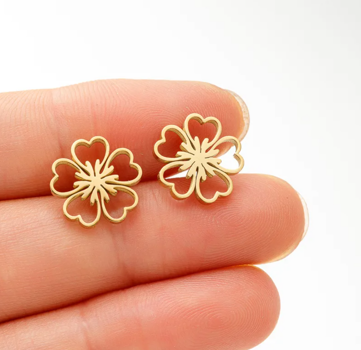 Flower Stud Earrings