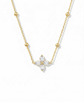 4 stone Necklace