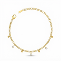 Dainty Tassel Charm Bracelet