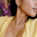 Drop Necklace and Earrings
