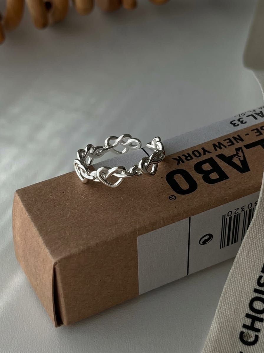 Heart Silver Ring