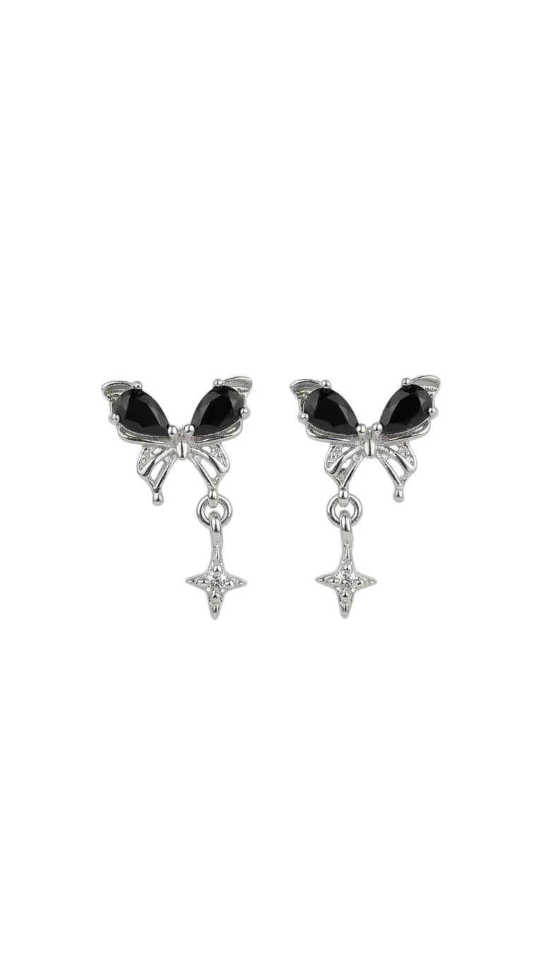 Butterfly Silver Earrings