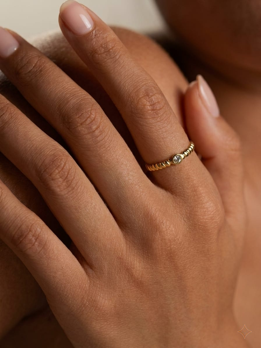 Stone Adjustable Ring
